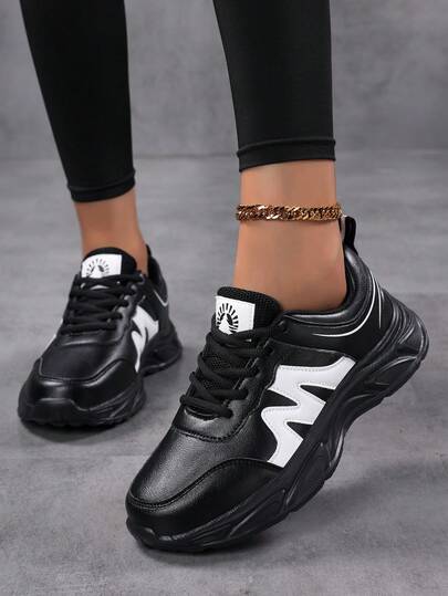 2025 New Lightweight Breathable Running Shoes For Women, All-Season Leather Casual Walking Sneakers, Professional Cushioned Rebound Marathon Racing Shoes, Classic Low-Top Lace-Up Student Casual Shoes, Soft Bottom Comfortable Black Work Shoes, Outdoor Hiking Shoes With Anti-Slip Breathable Shock Absorption