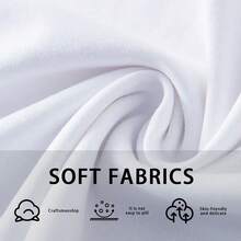 eluckya Wedding Arch Backdrop Set,  Arch Covers Backdrop, Suitable For Birthday Decorations, Party Supplies, Gender Reveal Party Supplies, Wedding Decorations, Bridal Event Decorations, Baby Shower Supplies, Wedding Supplies And Arch Backdrop Frame (Arch Frame Not Included). - 白色 - 查看 5