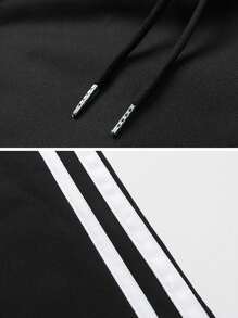 Men's Casual Comfortable Loose Drawstring Sports Wide Leg Pants,Minimalist Sweatpants