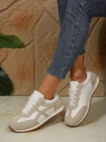 Women's Casual Walking Shoes, Retro Lightweight Outdoor Sports Sneakers, Suitable For Hiking