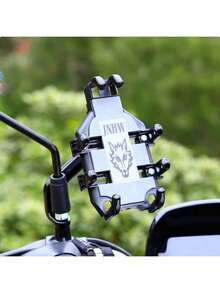 1 Peça Novo Suporte de Telefone Celular para Motocicleta em Formato de Polvo, Absorção de Choque e Anti-Roubo, Adequado para E-Bike, Motocicleta, Bicicleta, Suporte de Navegação para Entregador de Alimentos