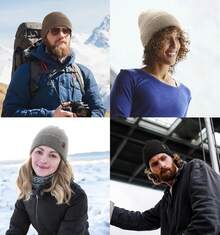Women Beanie Hat - Brown - View 11