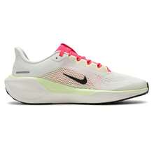 Nike Zapatillas de running AIR ZOOM PEGASUS 41 (GS), suaves y reactivas, calzado juvenil para entrenamiento de acondicionamiento físico y deportes de carrera - Blanco/Rosa - Ver 2