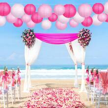 12PCS Multicolor Paper Lantern Combination Set, Birthday Party, Wedding Gathering Background Decoration Hanging Paper Lanterns, DIY Mix And Match Party Backdrop, Suitable For Birthday Party, Valentine's Day, Wedding, Baby Shower, Garden Decor (Lights Not Included)