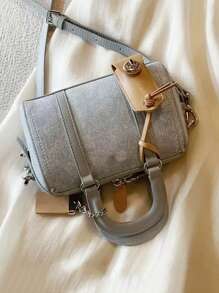 Sac cabas de style Boston, sac à épaule et sac à main avec coussin