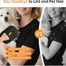 Luvas de Depilação para Animais de Estimação, Ferramentas de Depilação Eletrostática Reutilizáveis para Gatos e Cães, Escova de Luva de Beleza