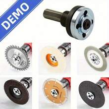 10mm Electric Drill Rotary Tool Kit - Medium Grit, Aluminum & Metal Shank Kit, For Cut-Off Wheels, Polishing Wheels, Grinding Attachment, Metal Working Tool |Stylish Connection|Aluminum Shaft - Multicolor - View 4