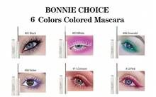 NKTWEAFVDERETAILLLC BONNIE CHOICE 6Pcs Colored Mascara Set For Eyelashes, Red Pink Purple Green White Black Colorful Mascara Waterproof Charming Long Lasting Voluminous Eye Makeup Mother's Day Gifts For Women - (3Pcs-01#White&04#Dark Brown&05#Black) - 查看 2