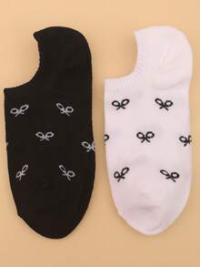 10 Pairs Women's Breathable Invisible Liner Socks, Spring/Summer - Multicolor - View 3