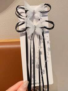 قطعتان من مشابك الشعر على شكل فراشة ذات شريط هولوغرافي ، مناسبة للارتداء اليومي ، بطراز أميري ، للحدائق الترفيهية ، تصوير الصور الفوتوغرافية ، الحفلات ، المناسبات المدرسية ، الخروج - اكسسوارات شعر للفتاة ذات طابع أنيق (ألوان عشوائية)