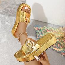 Fashionable Elegant Casual Versatile Daily Commute Solid Color High Heels, Suitable For Elegant Parties, Vacations, Fashionable Beaches, Casual Commuting, Parties, Outdoor Activities, Sexy Hollow-Out High-Heel Sandals, Women High Heels, High-Heel Sandals, Beach, Festivals, Weddings, College, Vacation, Parties, Indoor & Outdoor, All Seasons