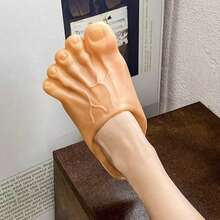 2 piezas de Nuevas pantuflas de felpa con diseño de monstruo para disfraz de Halloween, decoración para fiesta de disfraces, accesorios de cosplay para los pies - Multicolor - Ver 8