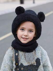 Baby & Kids Hats - Bear Ears Plush Hat - View 6