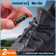 Long Elastic Shoelaces + Precision Woven Round Shoelaces Solid Color Basic Sports Shoes Laces, Suitable For Outdoor All Seasons With No Long Elastic Closure - White - View 2