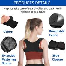 [Bionic Spine] Back Support Brace | Adjustable Compression | Breathable | Lumbar Support For Men Women