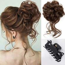 Elegant Curly Bun Fashion Heightening Puff Hair Pad, Extended Bun, Slouchy Style Clip Style Flower Bud Ball Head, Naturally Fluffy Hair Bag For Women With Long Beard, Wig Set, Ponytail Wig Ring Hair Clip - Easy To Clip Into Bun, Instantly Fuller Look, Hair Accessories Hair Tools, Curly Hair Accessory, Fall,Travel,Hair Tools,Accessories Women,Hair Stuff,Fall,Hair,Hair Accessories, Travel,Hair Accessories,Accessories Women,Hair Accessory Women,Hair Tools,Hair Stuff,Stuff,Beauty Accessories,Gifts,Travel,Gifts For Women,Hair Stuff,Stocking Stuffers