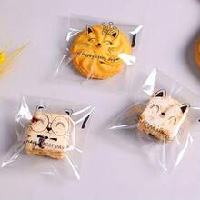 100 Reusable Clear Sandwich Bags- Food Storage,Vacuum Sealing, Kitchen Organization - Multicolor - View 5