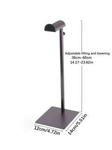 1pc Elegant Metal Display Stand, Adjustable Height Stainless Steel Material, Available In Gold/Black/Silver, Suitable For Bags, Hats, Jewelry Display At Home/Boutique/Restaurant Decor, Easy Installation, Rust-Resistant & Durable - Multicolor - View 11