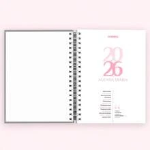 iscool Daily Hardcover Agenda 2025 Spot Glitter Colors - Đen và hồng - Xem 4