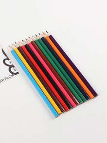 2pcs Children's Cartoon Style Unicorn Themed Drawing Book And Colored Pencil Set, Children's DIY Drawing Set, Suitable For Children's Drawing And Learning Use,Back To School, Is An Ideal Choice For Giving Children Gifts - Multicolor - View 8