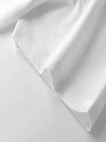 Women's White V-Neck T-Shirt - Casual Everyday Top With Red Cherry Print, Soft Everyday Tee For Women, Machine Washable Gift Idea For Friends & Family, Leisure Outfit, Simple Design, Breathable Fabric, Short Sleeve Shirt, Adults - 白色 - 查看 3