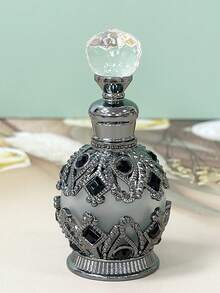 1pc 15ml Vintage Essential Oil Perfume Bottle, High-End Aromatherapy Bottle, Crystal Bottle, Refillable Aromatherapy Bottle, Fragrance Dispenser Glass Dropper Bottle For Women, Holiday Travel Essential Oil Dispenser Bottle (With Glass Dropper), Retro Dubai Style Bottle, Mother's Day Gift, Women's Gift, Valentine's Day Gift, Travel Supplies, Suitable For Living Room, Bedroom, Beauty Salon (Bottle Only, No Perfume Included), Birthday, Graduation Gift - Multicolor - View 14