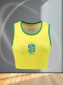 ODMYONO Débardeur spécifique pour le football féminin, respirant, absorbant l'humidité et séchage rapide, Top de sport, tenue de football féminine, t-shirt sans manches