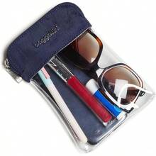 Baggallini Stadium Clear Bryant Crossbody Halloween Christmas New Year - Dark Blue - View 4