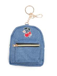 1pc Fashionable Zipper Small Wallet PU Material Mini Pouch Suitable For Keys Cards Coins Back To School Season Supplies For Women Wallet Purse Wallet Mini Wallet