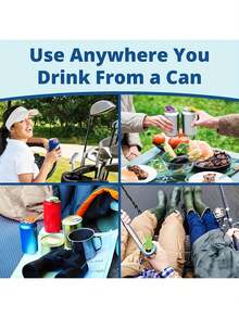 12pcs Beverage Can Opener, Colorful Beverage Can Protector Sleeves Suitable For Soda, Beer, Cola, Prevent Insects, Bees, Dust At Parties, Barbecues, Beaches