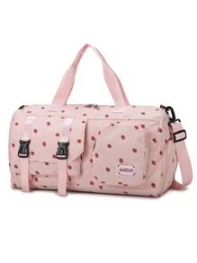 Bolsa de viaje de lujo y colorida, bolsa de deporte y yoga de gran capacidad, bolsa de mano para fin de semana con compartimento seco y húmedo, bolsa de hombro multifuncional casual y portátil con compartimento para zapatos, para negocios, vacaciones, actividades al aire libre, esquí, ejercicio, bolsa de viaje, accesorios escolares