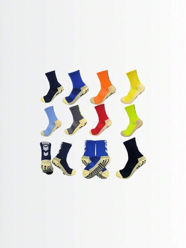 1 Paio Di Nuovi Calzini Sportivi In Silicone Antiscivolo Per Uomo E Donna, Assorbenti, Traspiranti, Per Calcio, Tennis, Pallavolo, Yoga