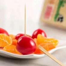 1300 Psc Double Headed Bamboo Fiber Toothpick | Disposable Hygiene And Health | Gentle Gingival Protection Material | Special Toothpick For Cleaning Between Teeth After Meals