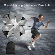 1pc Adjustable Waist Football Training Resistance Parachute, Strength & Speed Training Weighted Chute
