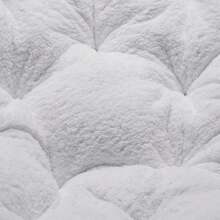 Gray Linen Papasan Chair - whitesherpa - View 3