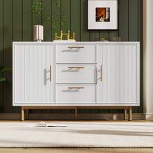 Vanities & Vanity Benches - White + Particle Board - View 11