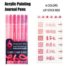 Languo 90-Color Acrylic Paint Markers - 1.0mm Fine Tip Gel Ink Pen, Blendable Vibrant For Rock/Glass/Wood DIY Craft Decor,Student Art Supplies , Back To School Gifts