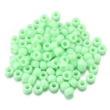 200 buc/pachet mărgele acrilice multicolore cu orificiu mare, 6x9mm, potrivite pentru realizarea de bijuterii DIY lucrate manual, decorațiuni artizanale: brățări, coliere, cercei, accesorii de păr, decorațiuni pentru încălțăminte, ornamente pentru îmbrăcăminte