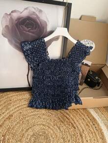 Women T-Shirts - Màu xanh lam - Xem 2