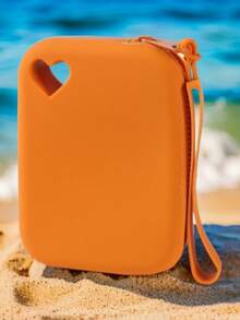 1 pieza Bolsa de maquillaje de silicona de mano, bolsa de almacenamiento impermeable, diseño minimalista en forma de corazón, monedero portátil, estuche para lápiz labial, organizador de maquillaje, accesorios pequeños, billetera para tarjetas y llaves, bolsa con cierre de cremallera, decoración de habitación, bolsas, bolsa de maquillaje, viaje, bolsa de maquillaje, artículos esenciales de viaje, organizador, almacenamiento, artículo esencial de viaje, organizador de maquillaje, bolsa de maquillaje, neceser, organizador de escritorio, bolsa de cosméticos, bolsas de maquillaje, bolsa de maquillaje, viaje, bolsa de maquillaje, bolsa, bolsa de maquillaje, artículos esenciales de viaje, bolsas de maquillaje, artículo esencial de viaje, bolsa de maquillaje pequeña, gran capacidad, bolsa de maquillaje grande, regalos de Navidad, viaje, regalos para mujeres, artículo esencial de viaje, bolsa, embrague / bolso pequeño, organizador de maquillaje, soporte para brochas, mini bolsa, bolsa de gran - Multicolor - Ver 18