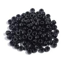 200 buc/pachet mărgele acrilice multicolore cu orificiu mare, 6x9mm, potrivite pentru realizarea de bijuterii DIY lucrate manual, decorațiuni artizanale: brățări, coliere, cercei, accesorii de păr, decorațiuni pentru încălțăminte, ornamente pentru îmbrăcăminte