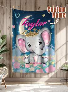 1 pieza Manta de franela personalizada para cama, manta personalizada con texto/foto, manta personalizada, manta acogedora, manta divertida, manta multifuncional para sala de estar, sofá, exterior, playa, campamento, mascotas