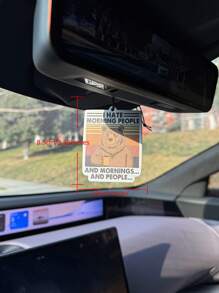 Fresh Lasting Car Air Freshener - Aromatherapy Scented Hanging Paper, Aroma Relax Tablet, Alcohol-Free, Suitable For Rearview Mirror And Air Vent