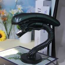 USB 外星人造型树脂雕像夜灯卧室装饰，独特外星生物人物灯饰，家居装饰 - 麻瓜奶奶 - 查看 8