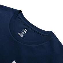 Under Armour 男子運動T卹藍色健身訓練短袖速快乾透氣跑步短袖UA SPORTSTYLE LOGO UPDATE SS-BLK日常休閒寬鬆舒適短袖Tee1382911-408 - 藍色 - 查看 3