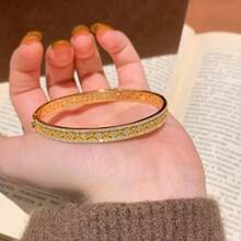 1 件古法花窗手链百搭轻奢高端小众设计精美手链