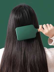 1 Peça Pente de Massagem Anti-Estática, Pente Acolchoado para Cabelos Cacheados, Escova de Cabelo Alisadora Livre de Frizz, Material Escolar, Ferramentas para Cabelos Cacheados