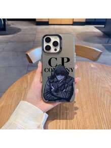 Funda de teléfono C-CP tipo chaqueta de anime para iPhone 16, 15, 14, 13, 12, 11 Pro Max, X, XR, XSMax, 8, 7 Plus, con cubierta trasera mate anti-caídas