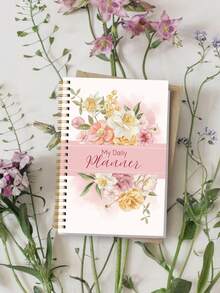 Trees 1 件 2025 年未注明日期的学术日程本，适合女性和男性，52 页优化的每日布局，优先日程本，膳食追踪器，完美的礼物，学校和办公用品，用于学校用品，返校 - 彩色 - 查看 5