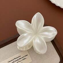 2 bucăți/1 bucată agrafă de păr supradimensionată cu design floral acrilic, accesorii elegante și delicate pentru agrafe de păr personalizate pentru femei, purtare zilnică multifuncțională, articole școlare, facultate